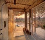 Your safari accommodation: shower Jabali Ridge